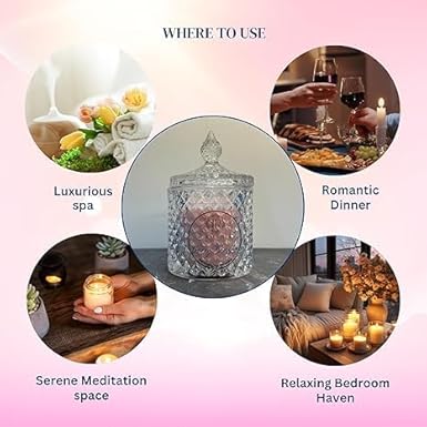 Pack of 2 (Cherry Blossom) Candy Jar Scented Candle