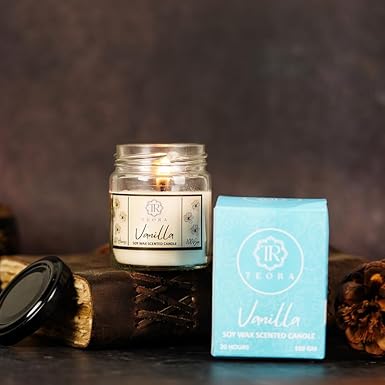 Salsa Jar Vanilla Scented Candle