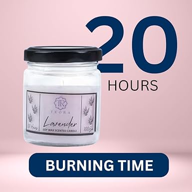 Salsa Jar Lavender Scented Candle