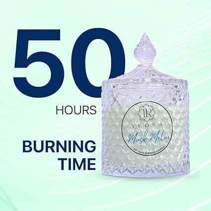 Candy Jar Musk Melon Scented Candle