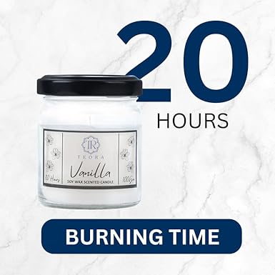 Salsa Jar Vanilla Scented Candle