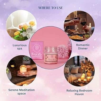 Salsa Jar British Rose Scented Candle